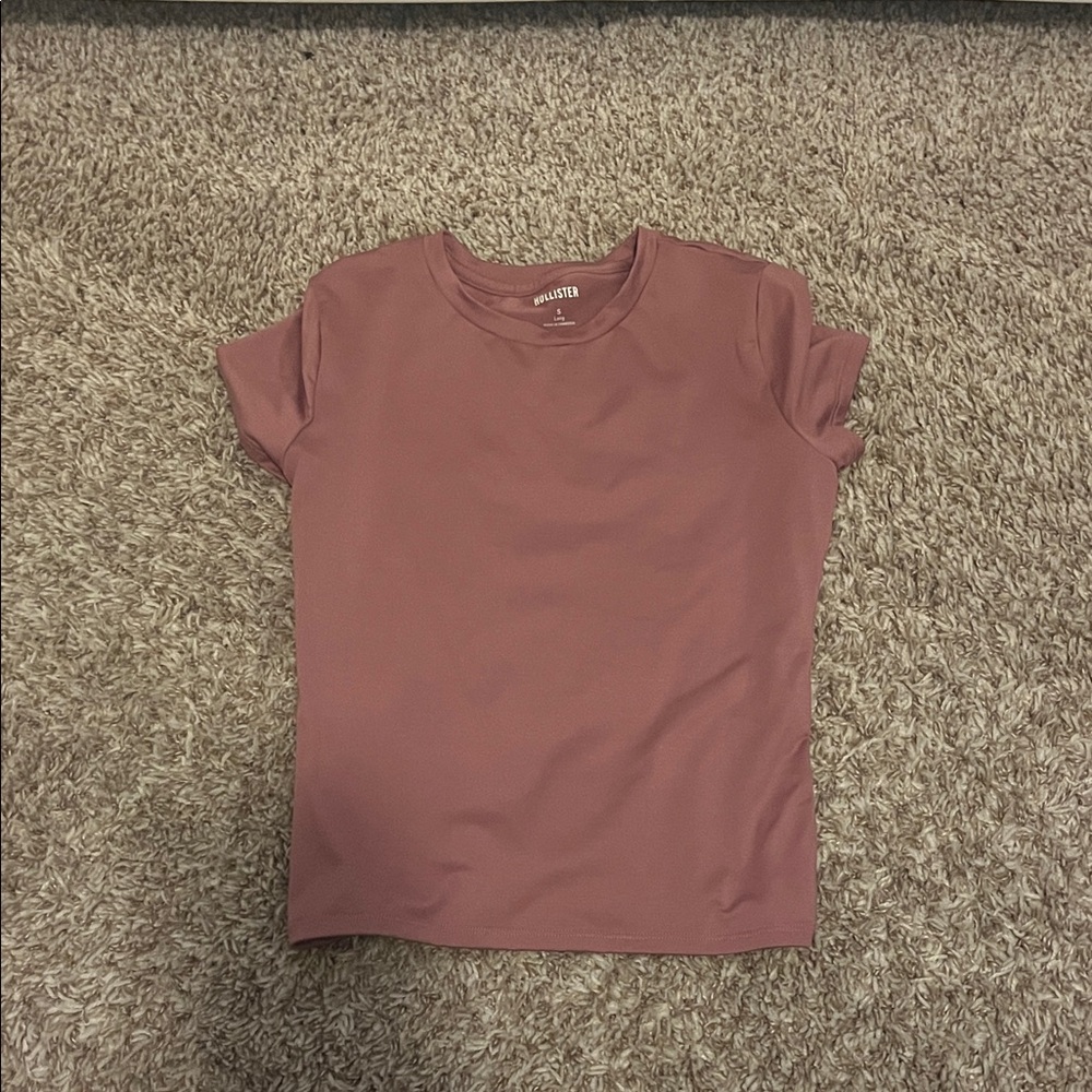 Hollister Mauve Short Sleeve Tee